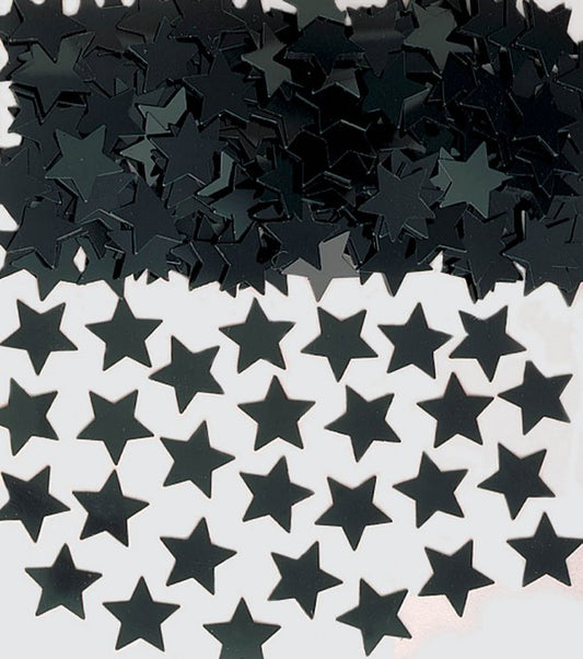 Confetti Mini Stars 7g - Black