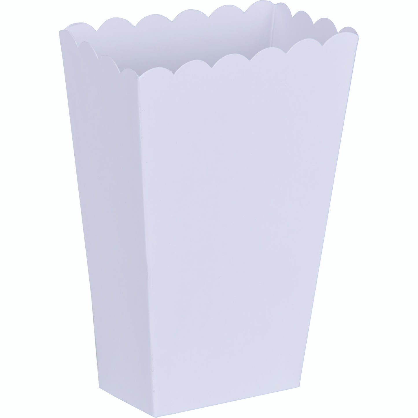 Popcorn Favor Boxes Small White