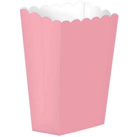 Popcorn Favor Boxes Small New Pink