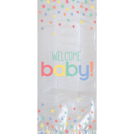 Baby Shower Neutral Welcome Baby Cello Bags
