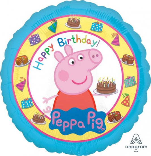 45cm Standard HX Happy Birthday Peppa Pig S60