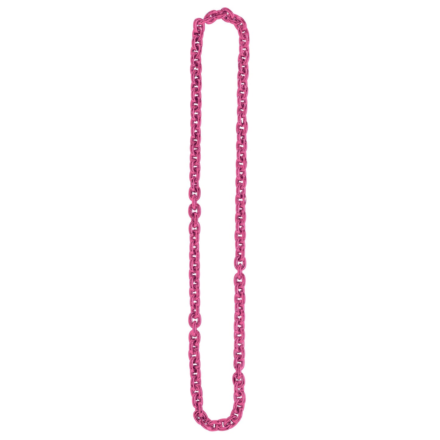 Chain Link Necklace  - Pink