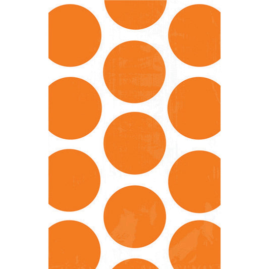 Paper Bag Polka Dot Orange