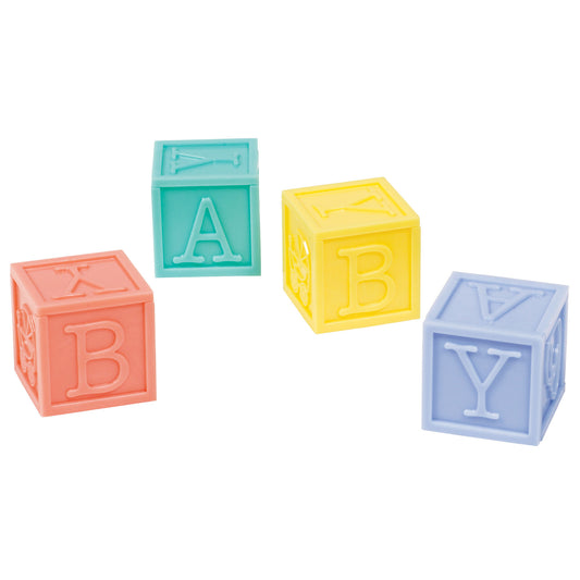 Baby Shower Baby Blocks Multi-Coloured