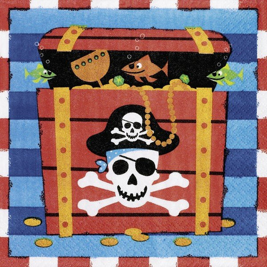Pirate's Treasure Lunch Napkins