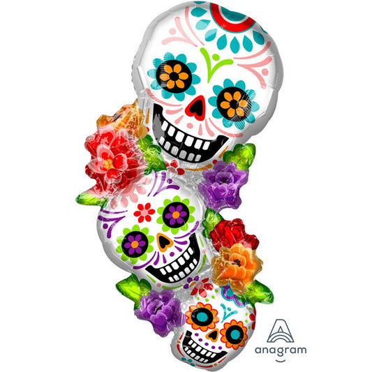 SuperShape XL Day of the Dead Stacking Sugar Skulls P35
