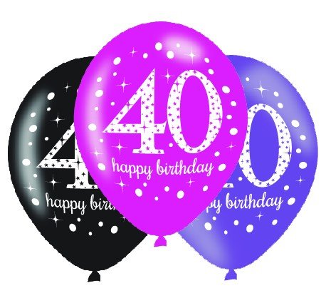 Pink Celebration 40 30cm Latex Balloons