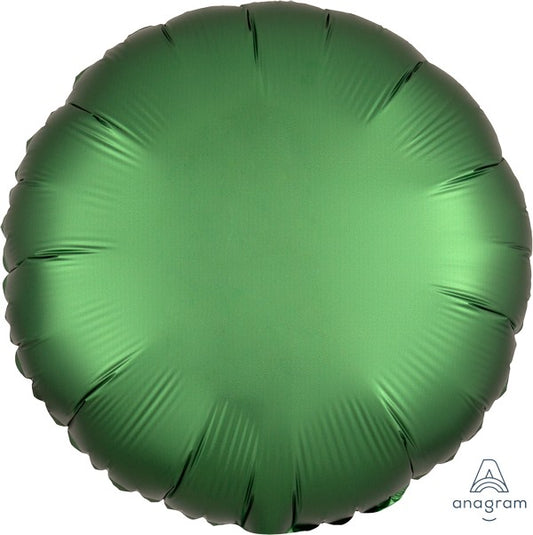45cm Standard HX Satin Luxe Emerald Circle S18