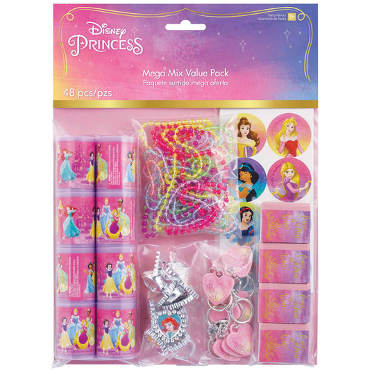 Disney Princess Once Upon A Time Mega Mix Favors Value Pack