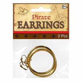 Pirate Hoop Earrings