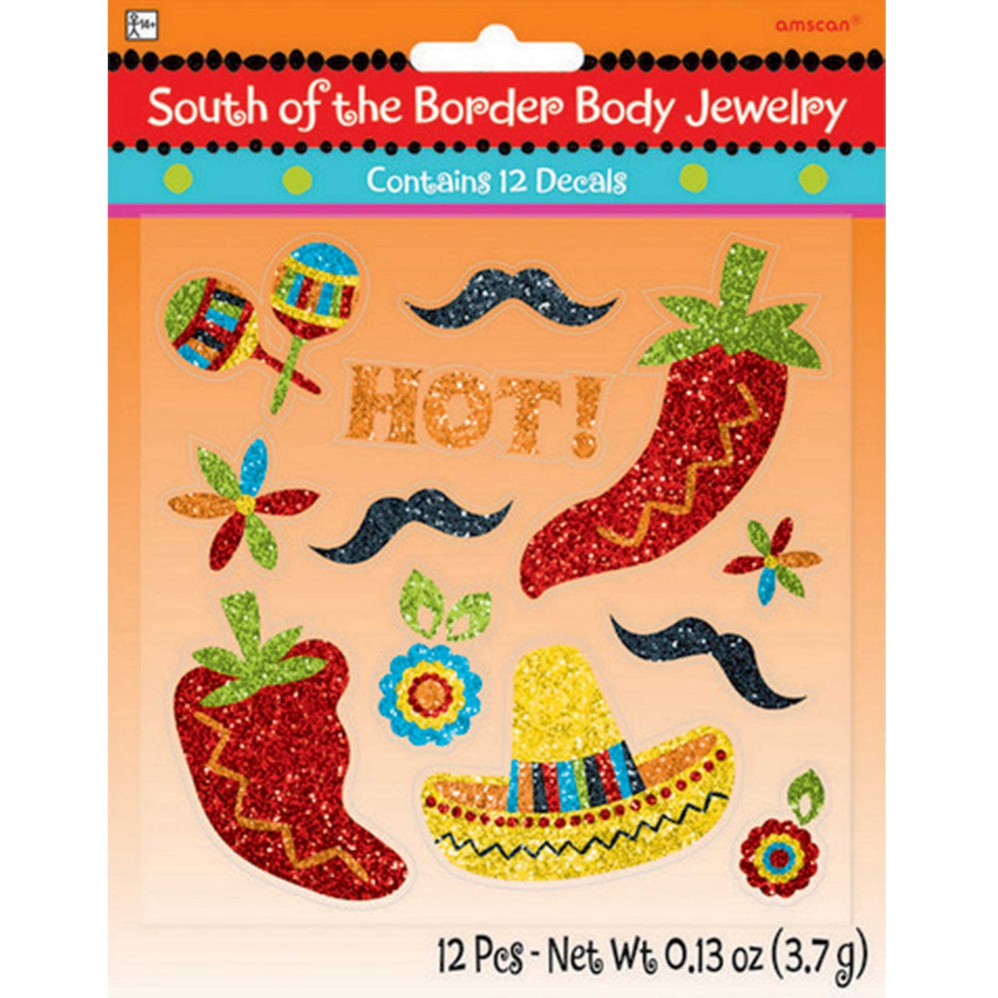 Fiesta South of the Border Body Jewelry
