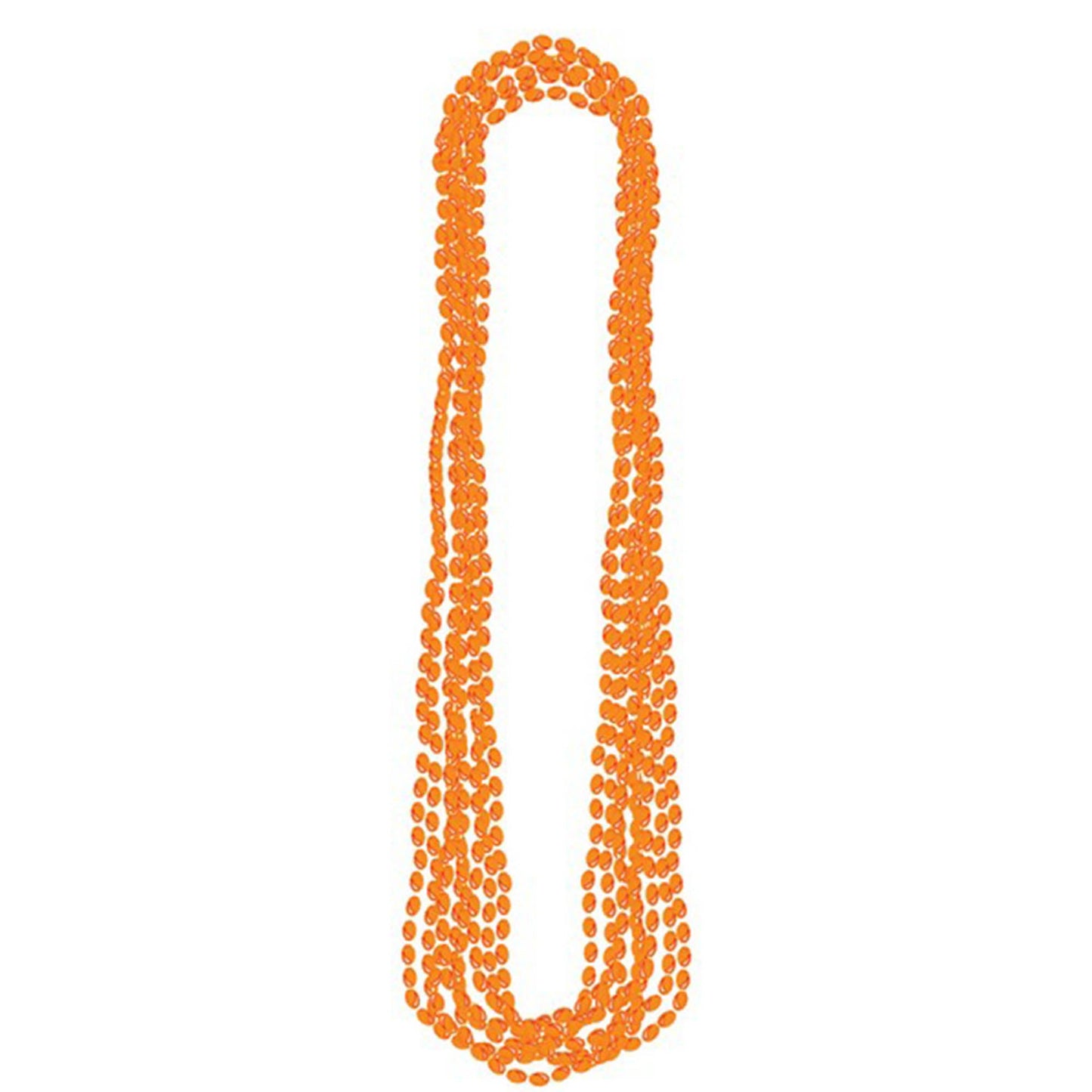 Metallic Necklace - Orange