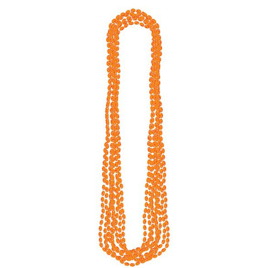 Metallic Necklace - Orange