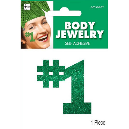 Body Jewelry #1 - Green