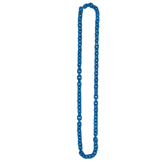 Chain Link Necklace  - Blue