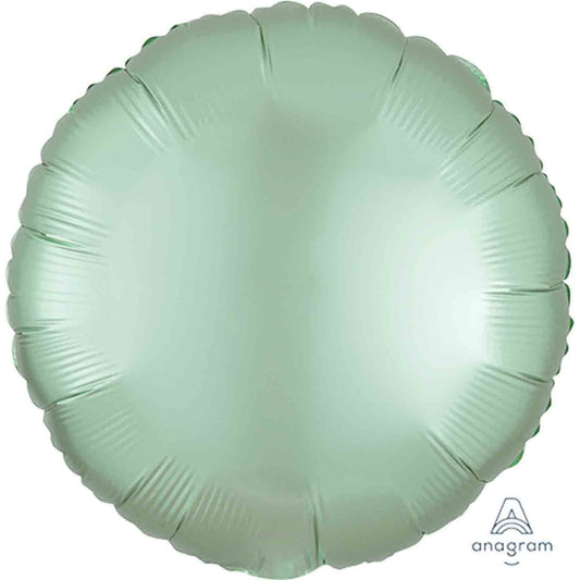 45cm Standard HX Satin Luxe Mint Green Circle S18