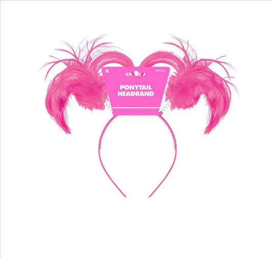 Headbopper Ponytail - Pink