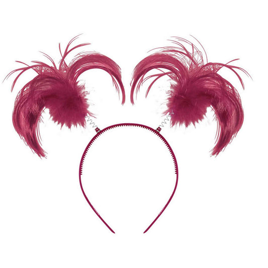 Headbopper Ponytail - Burgundy