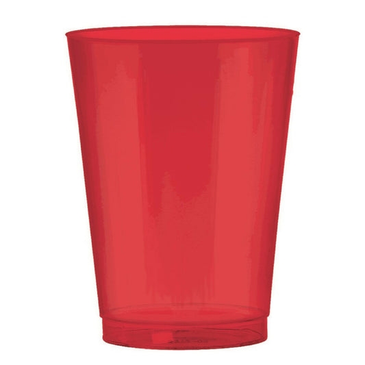 Big Party Pack 295ml Plastic Tumblers Apple Red