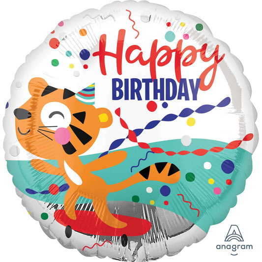 45cm Standard HX Happy Birthday Tiger Birthday S40