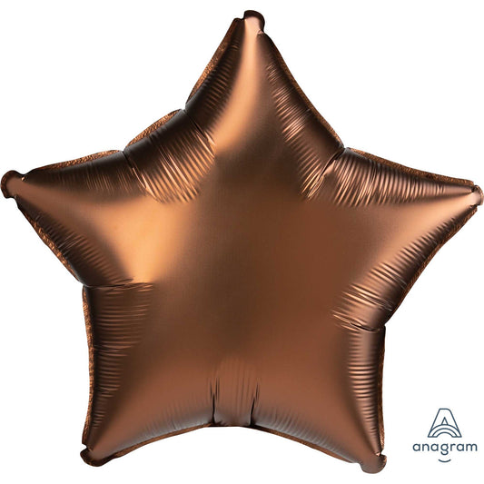 45cm Standard XL Satin Luxe Cocoa Star S18
