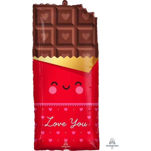 SuperShape XL Chocolate Bar Love You P30