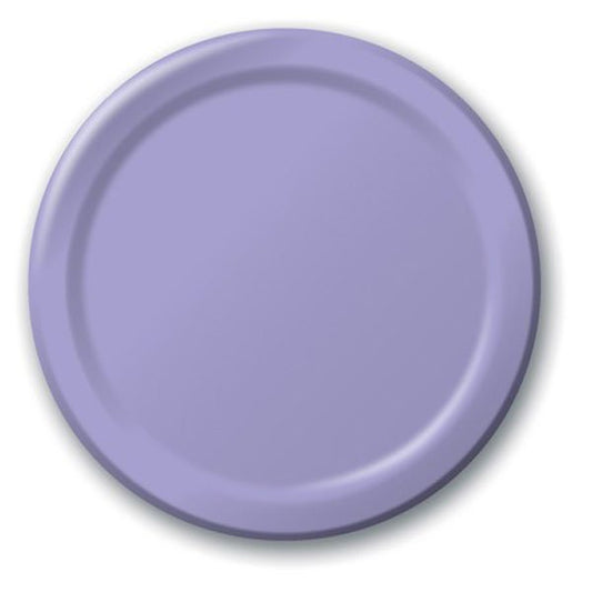 Luscious Lavender Lunch Plates Paper 18cm