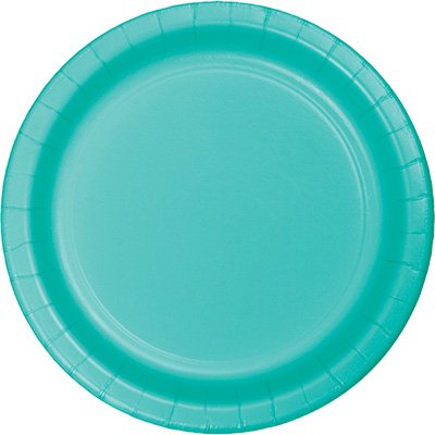 Teal Lagoon Lunch Plates Paper 18cm