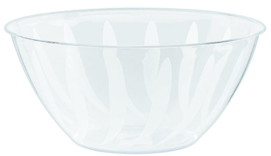Swirl Bowl Clear - Plastic Medium 1.8L