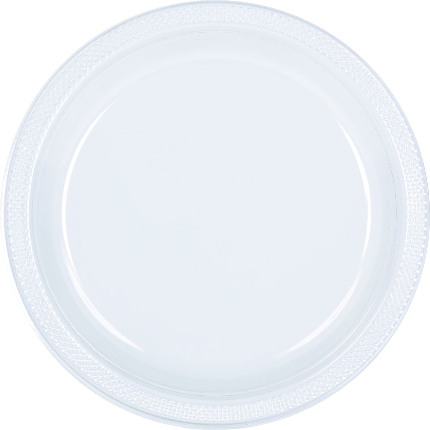 Premium Plastic Plates 26cm 20 Pack - Clear