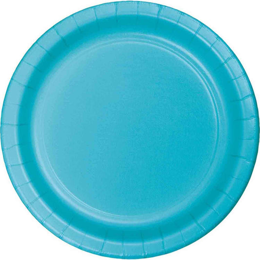 Bermuda Blue Lunch Plates Paper 18cm