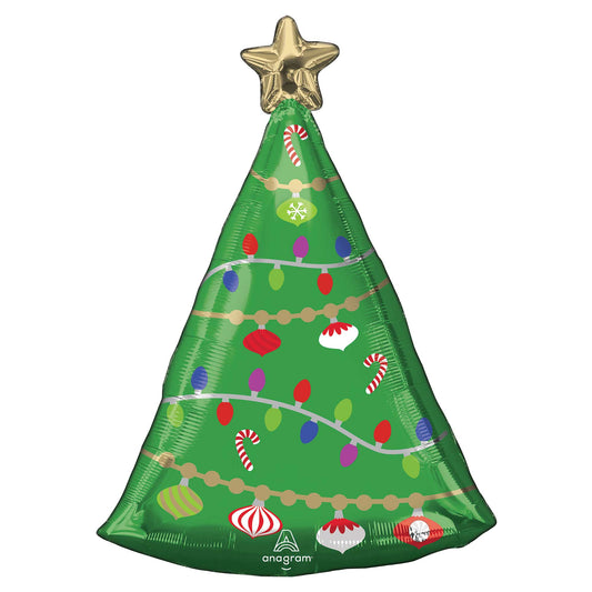 Standard Shape XL Festive Christmas Tree S50
