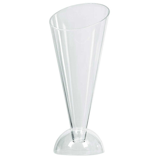 Mini Catering Cone Stands Clear Plastic 4 1/2"/ 11cm
