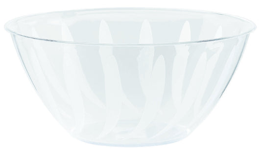 Swirl Bowl Clear - Plastic Large 4.7L