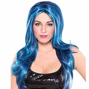 Wig Blue Candy