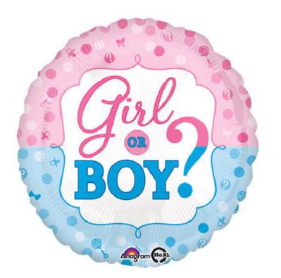 45cm Standard HX Gender Reveal Girl or Boy ? S40