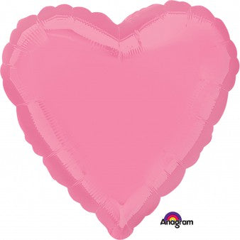 45cm Standard Heart HX Bright Bubble Gum Pink S15