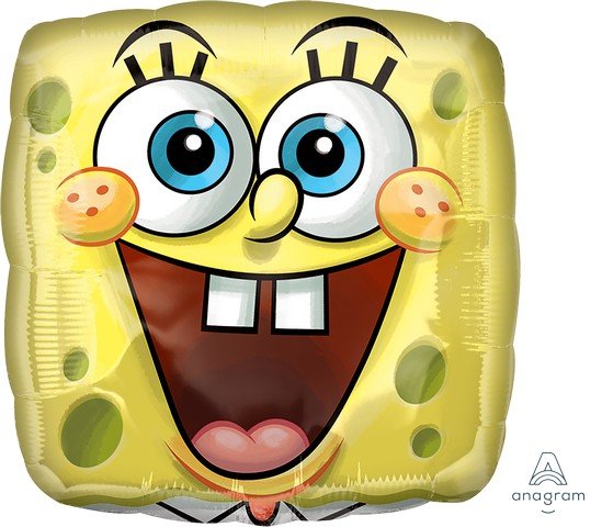 45cm Standard XL SpongeBob Square Pants Face S60