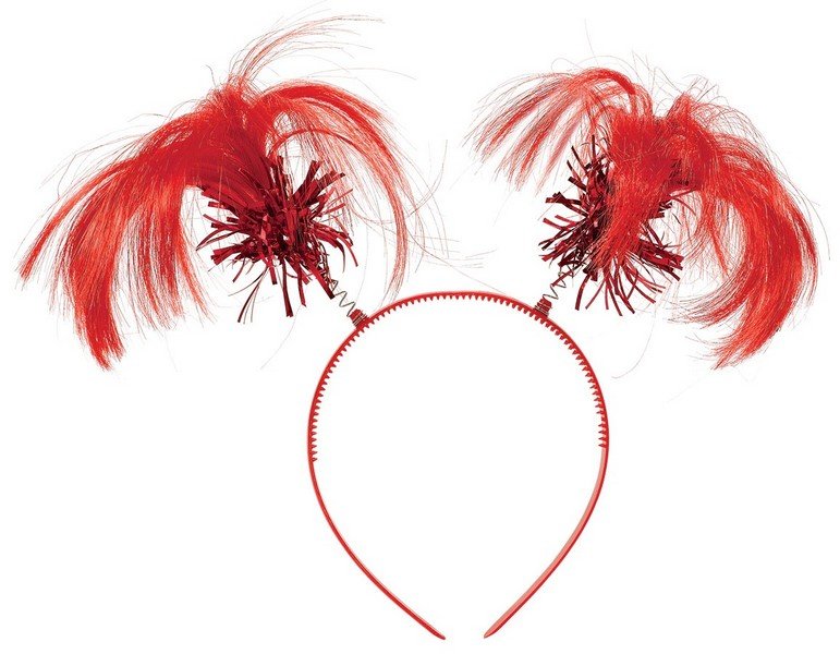 Headbopper Ponytail - Red