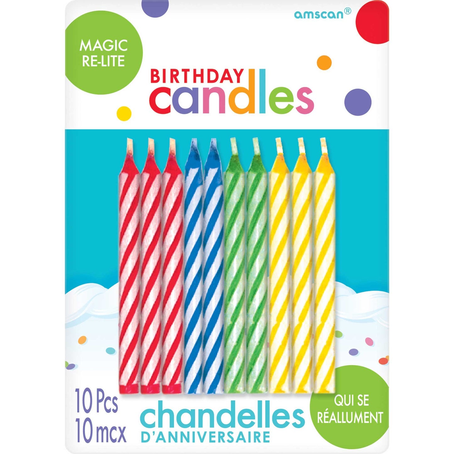 Magic Re-Light Candles Assorted