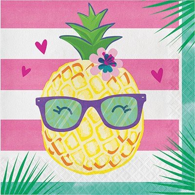 Pineapple N Friends Lunch Napkins