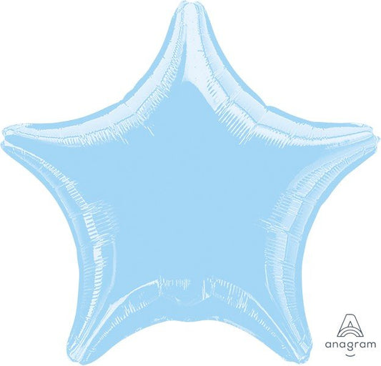 45cm Standard Star XL Metallic Pearl Pastel Blue S15