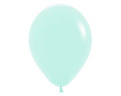 Sempertex 30cm Pastel Matte Green Latex Balloons 630, 25PK