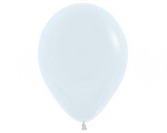 Sempertex 45cm Fashion White Latex Balloons 005, 6PK