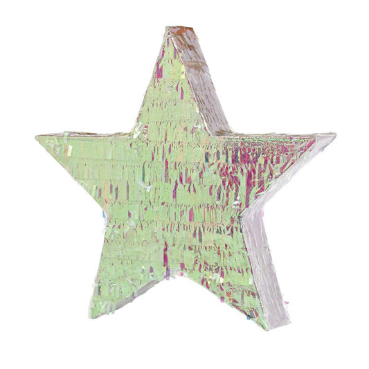 Star 2D Shape Iridescent Foil Pinata