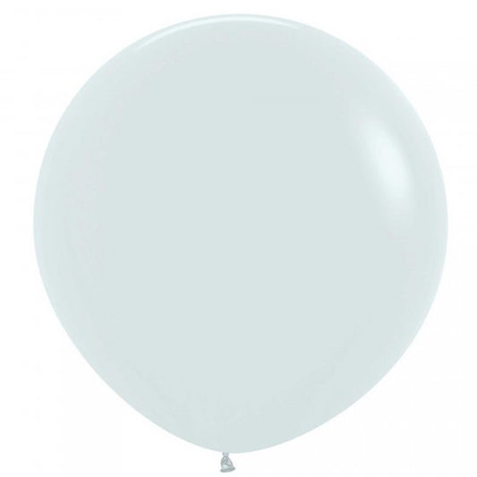 Sempertex 60cm Fashion White Latex Balloons 005, 3PK