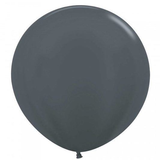 Sempertex 60cm Metallic Graphite Latex Balloons 578, 3PK