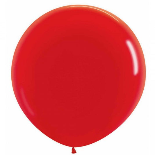 Sempertex 60cm Fashion Red Latex Balloons 015, 3PK