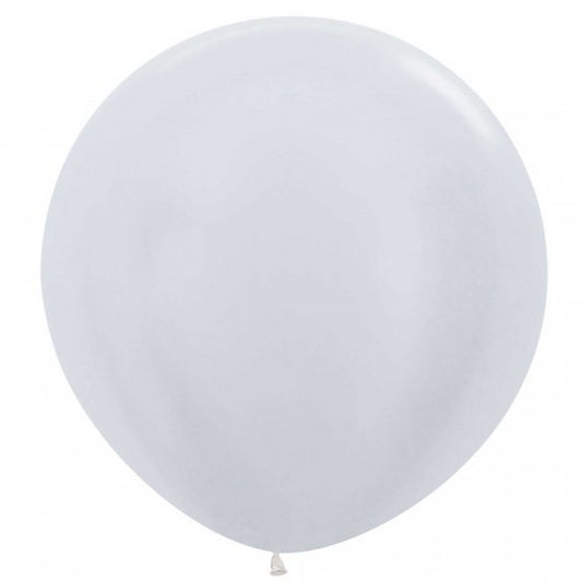 Sempertex 60cm Satin Pearl Latex Balloons 406, 3PK