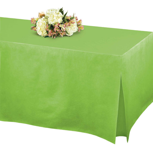 Tablefitters Flannel Backed Tablecover Kiwi